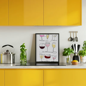 Wine & Drinks Poster