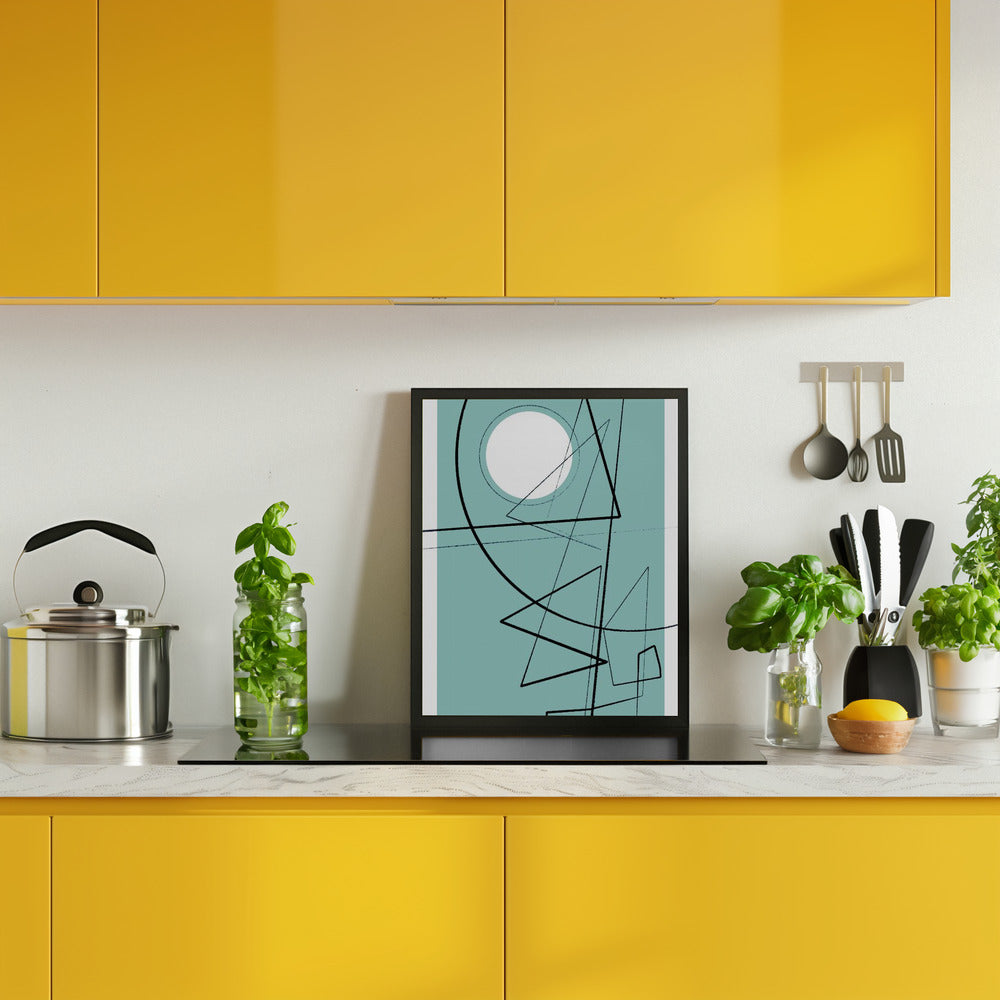 Angular Lines No 20 Poster