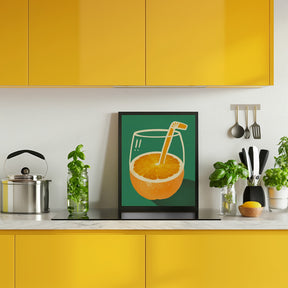 Orange juice Poster