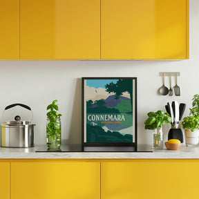 Connemara Travel Print Poster