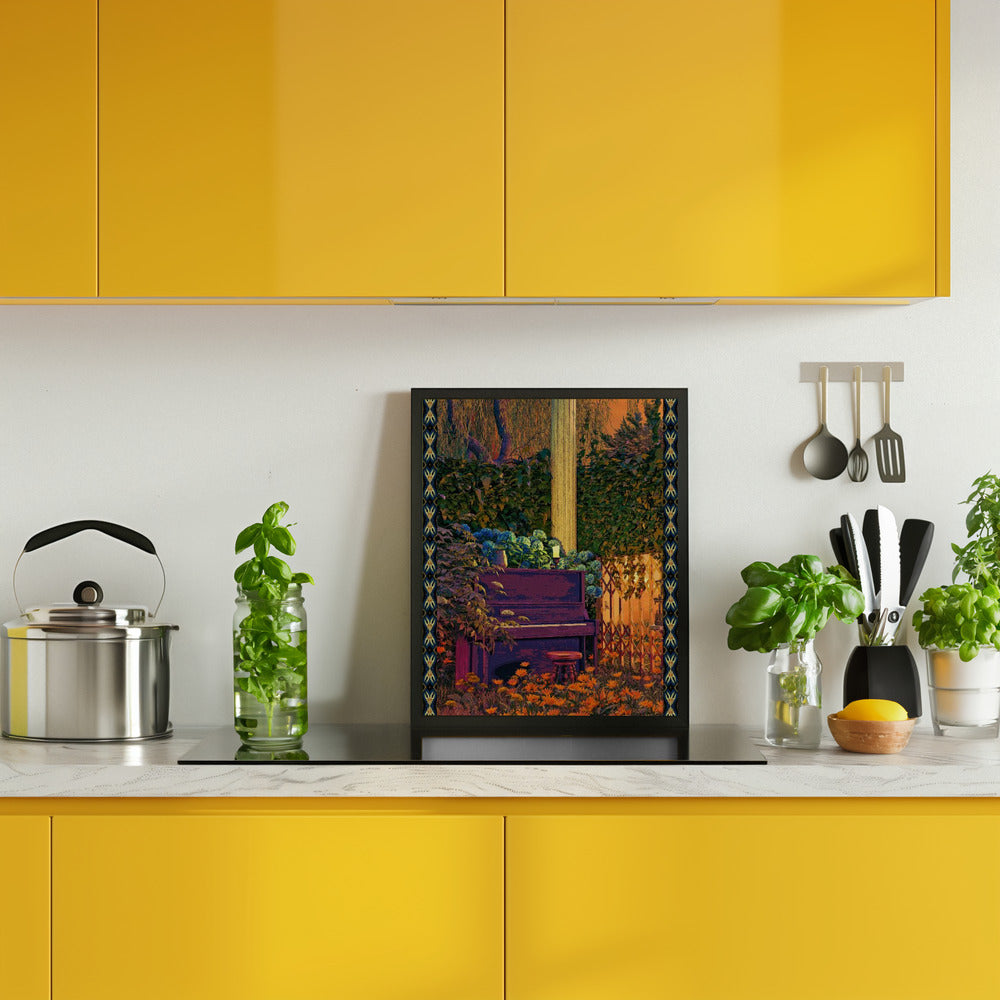 PIANO IN FOREST Poster