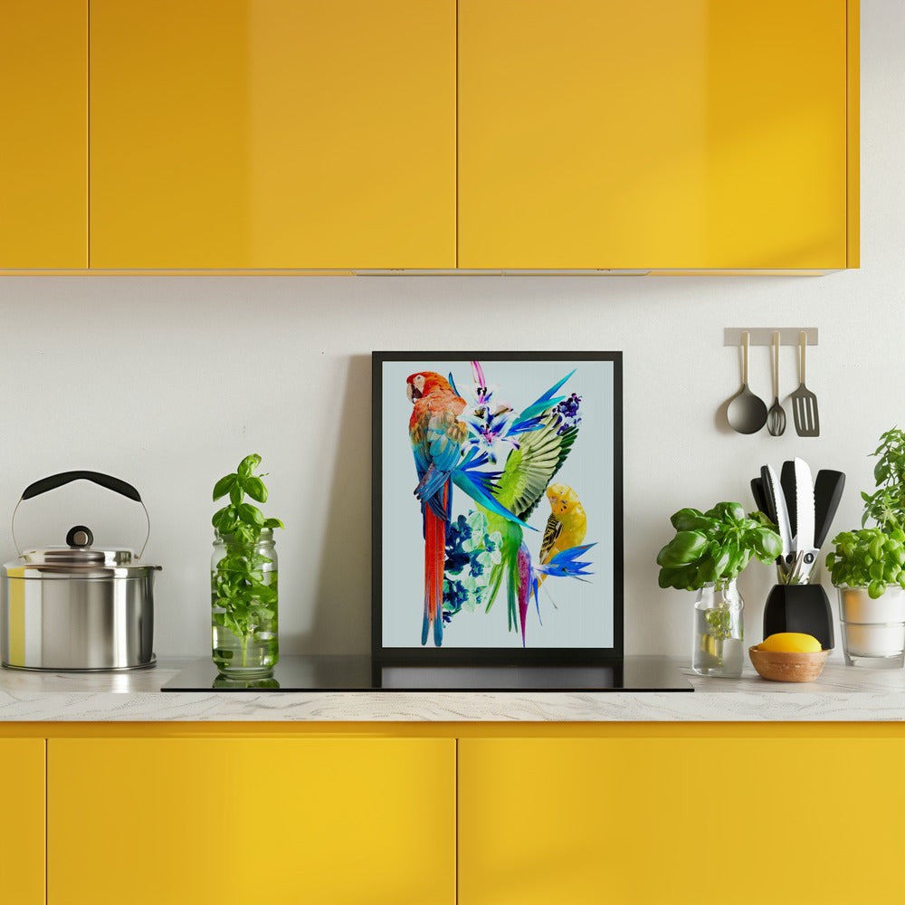 Birds of Paradise I Poster