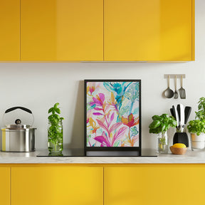 Floral Burst Poster