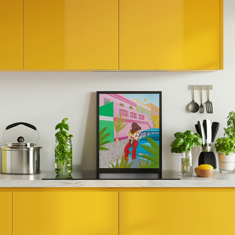 Tropical Woman Poster