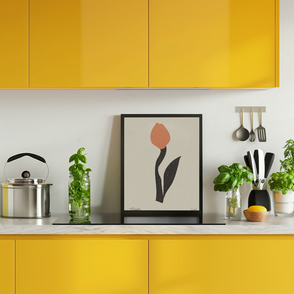 Modern Flower 01 Poster