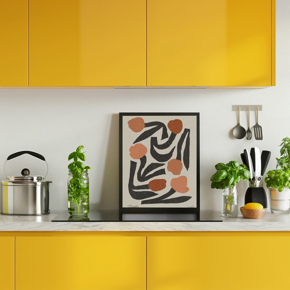 Modern Flower 03 Poster