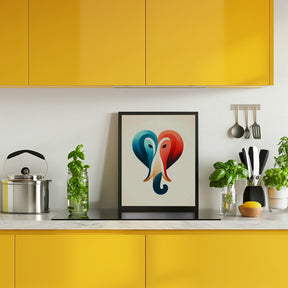 Elephant heart Poster