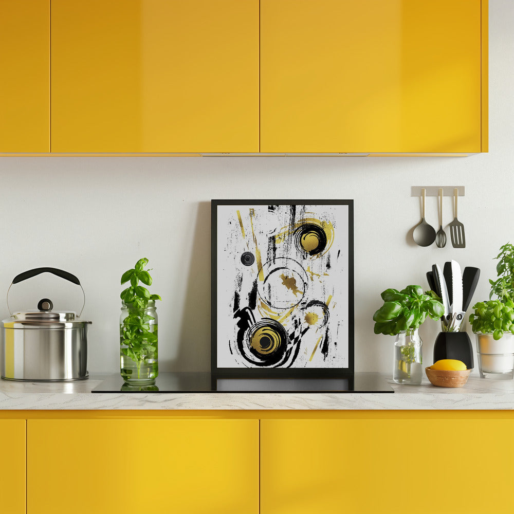 ABSTRACT ART Dynamic Game Poster