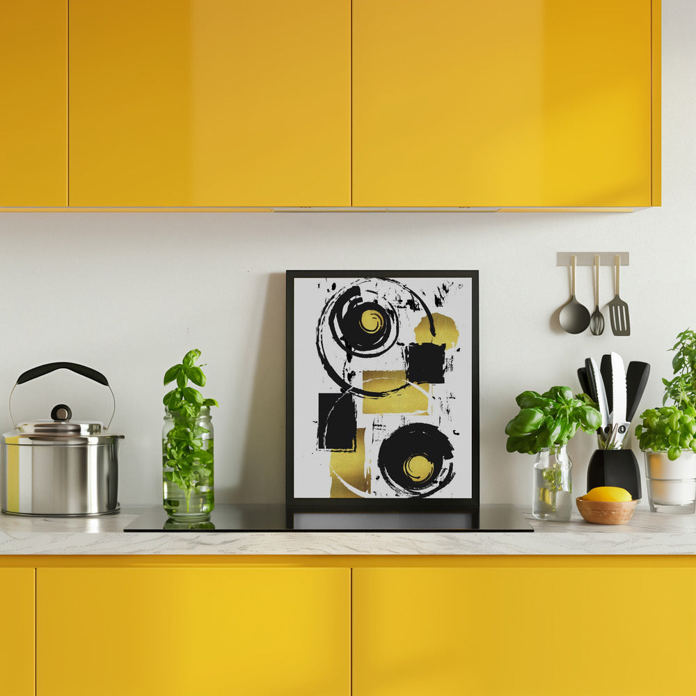 ABSTRACT ART Geometry Poster