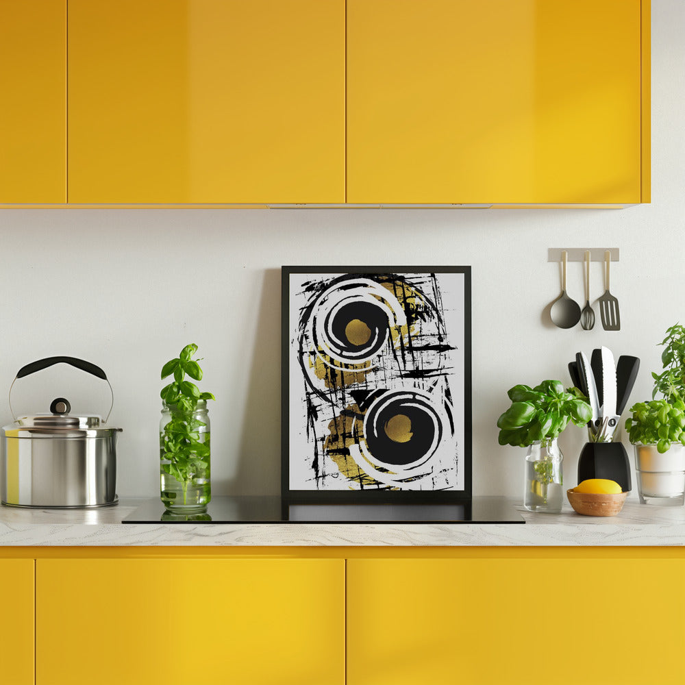 ABSTRACT ART Hypnotizing Poster