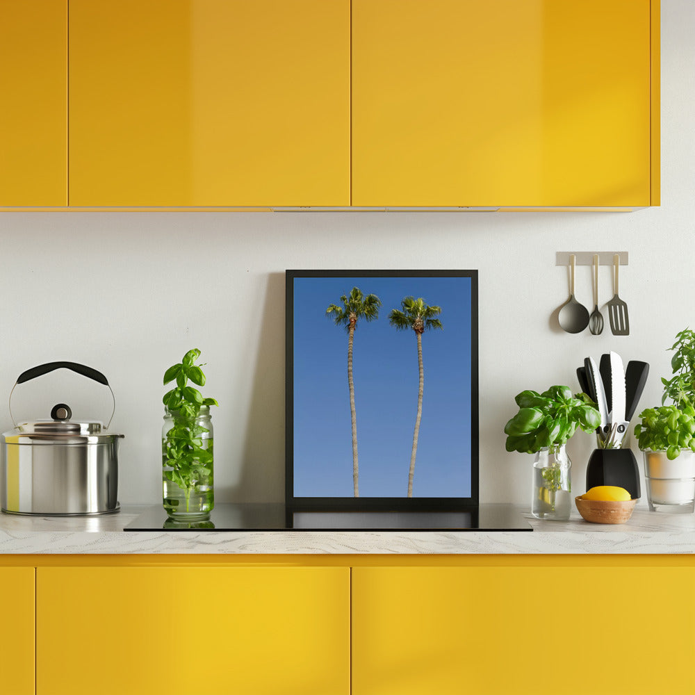 Idyllic Palm trees Poster