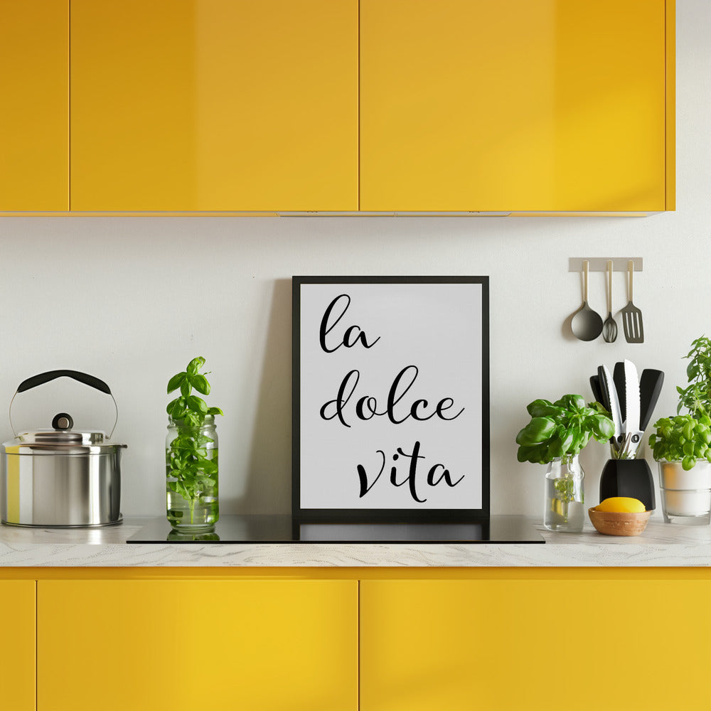 La dolce vita - sweet life Poster