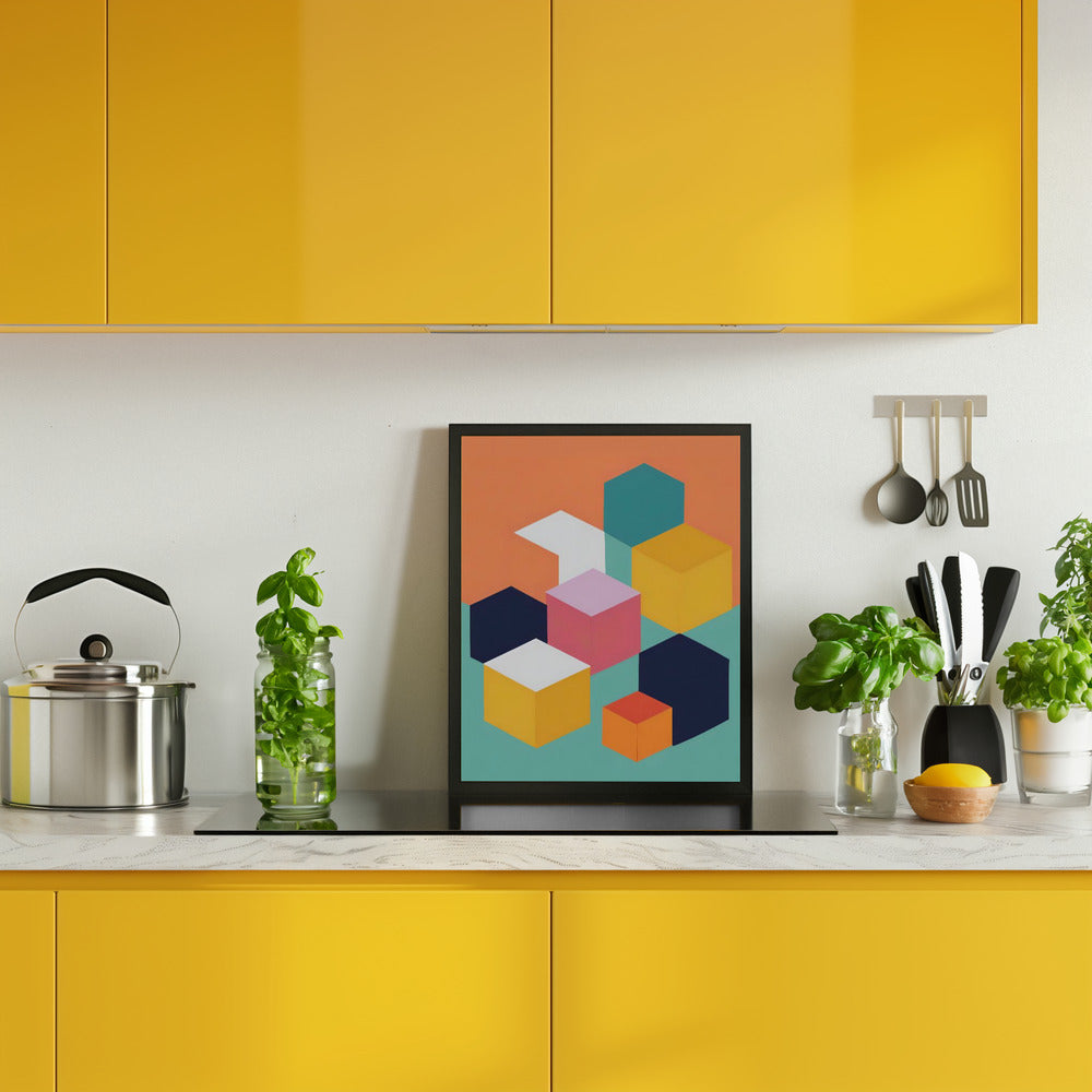 Cubes Poster