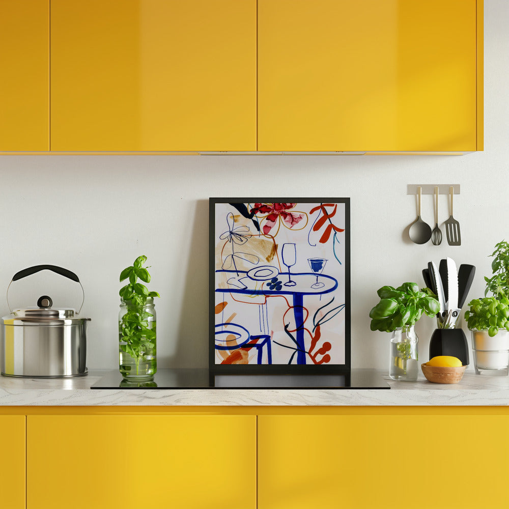 Kitchen still llife Poster