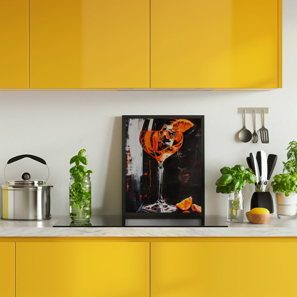 Aperol Spritz Dark Edition Poster