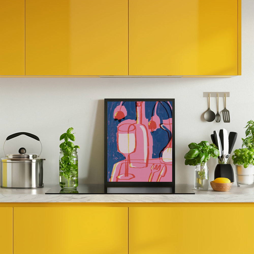 Neon Still Life No 4 Poster