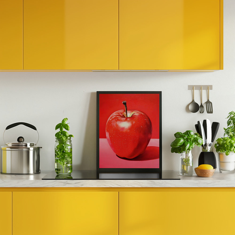 Red Apple Poster