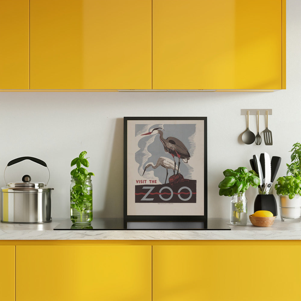 Visit the Zoo Poster