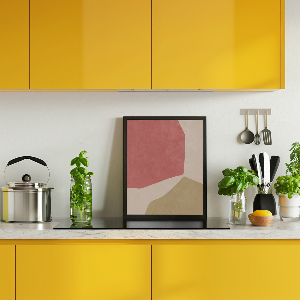 Abstract Pastell Poster