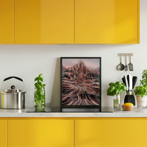 Abstract City Poster