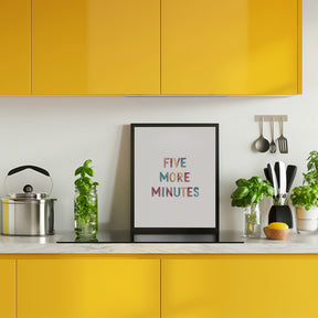 Five More Minutes Poster