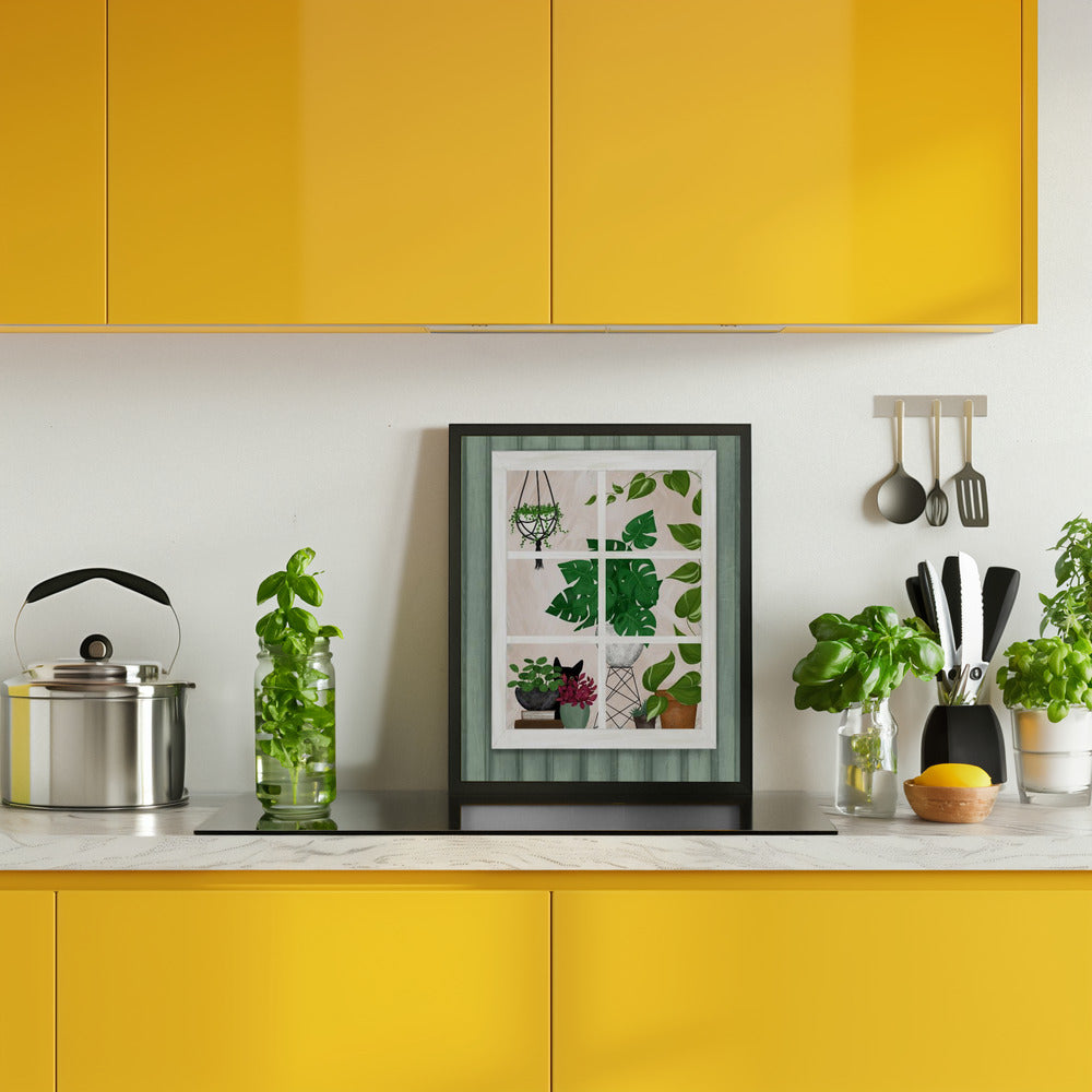 Plant window Poster