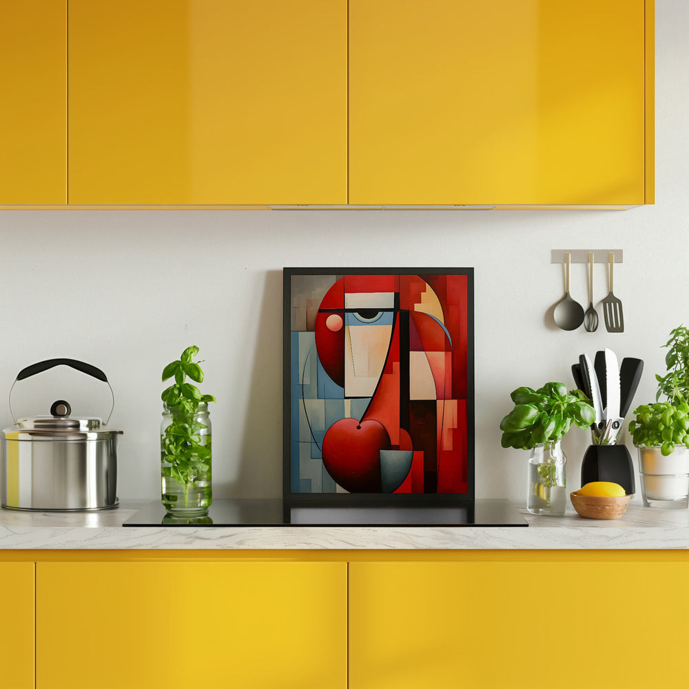 The Abstract Face Poster