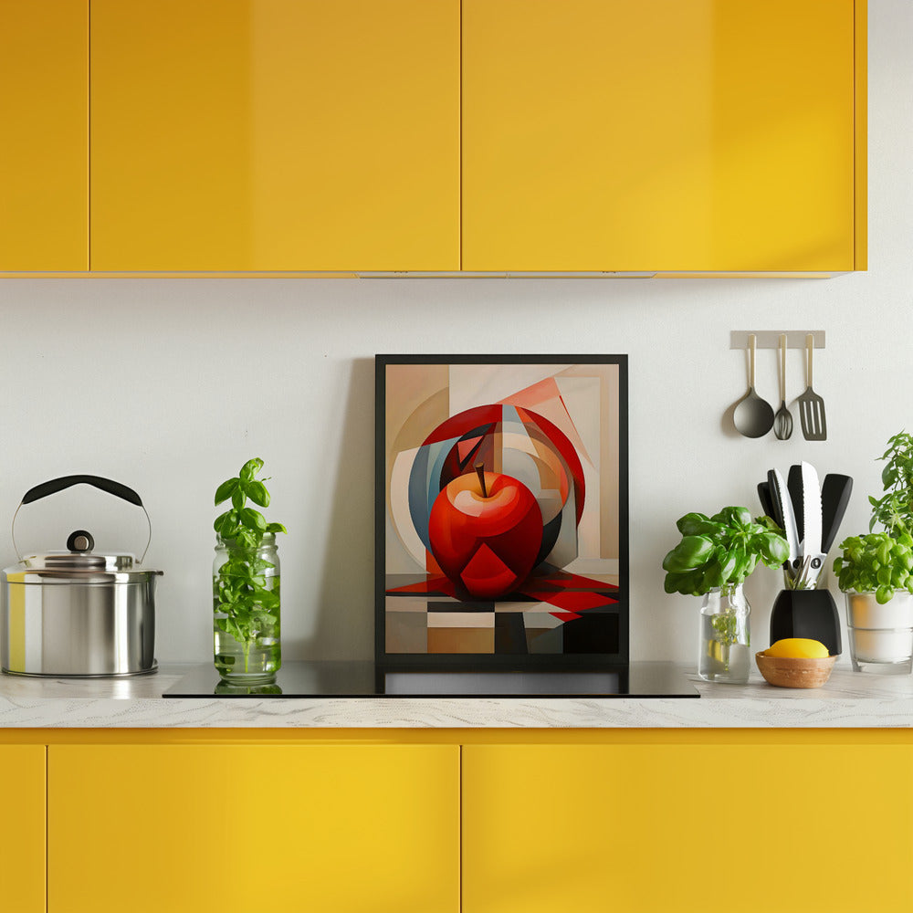 The Abstract Apple Poster