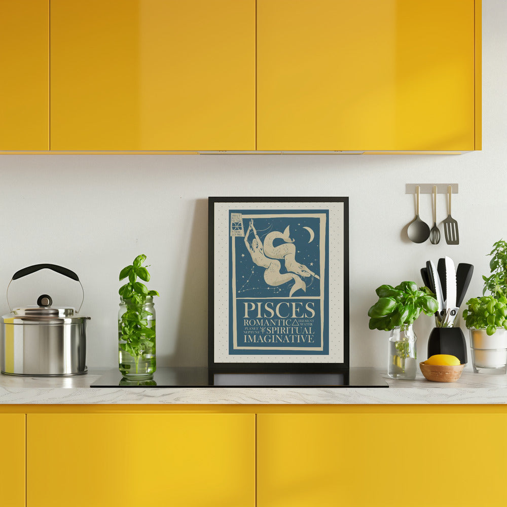 Pisces Print Poster