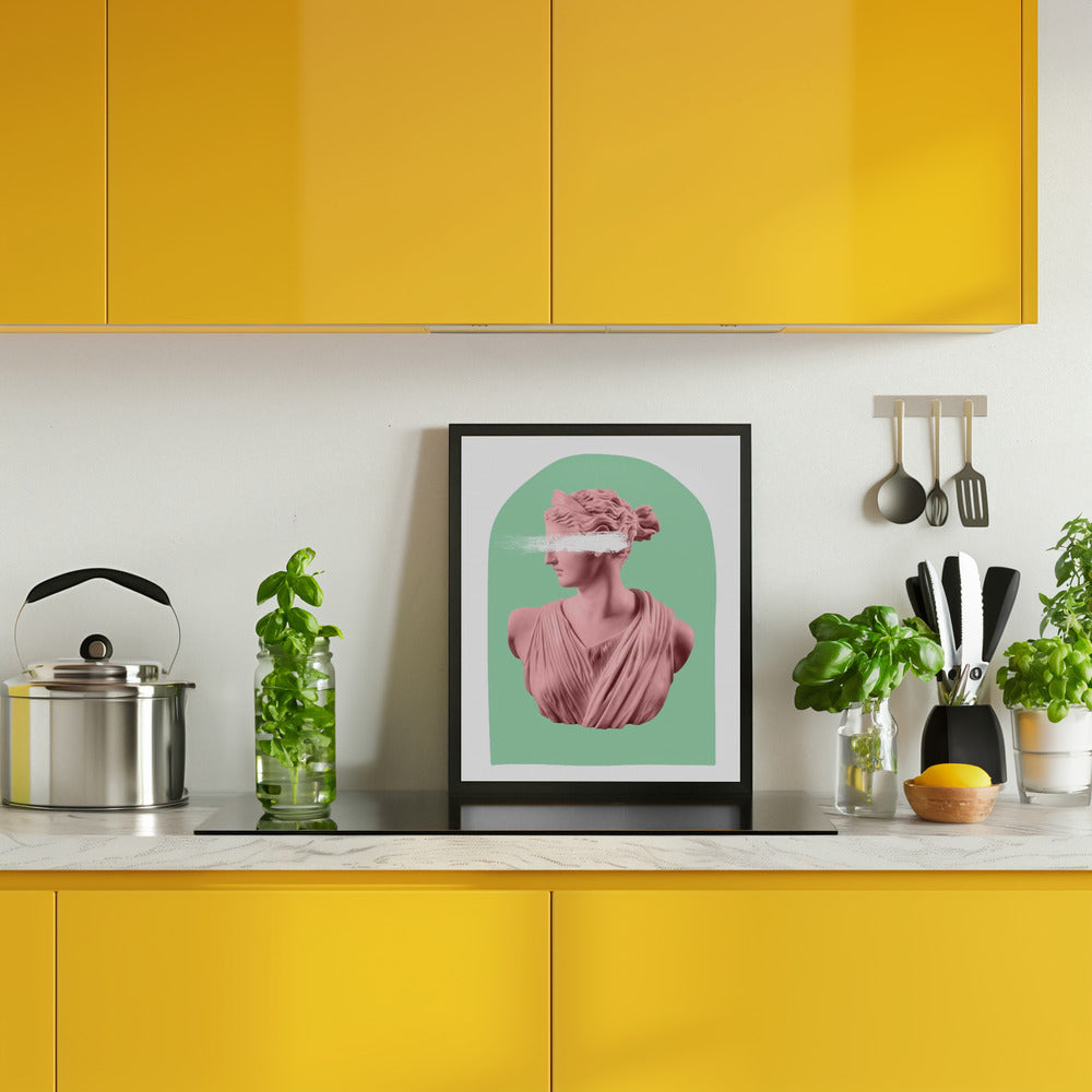 Artemispinkgreen Ratio3x4 Poster