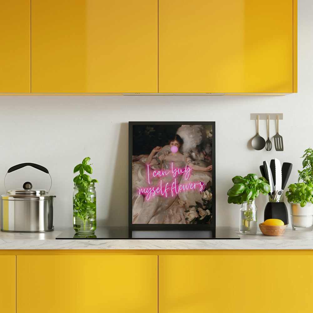 Buymyselfflowers6 Ratioiso Poster