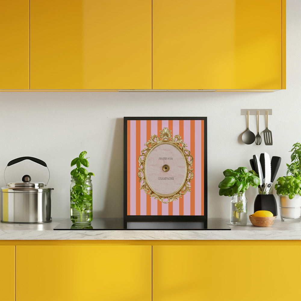 Champagnepinkorange Ratio2x3 Poster