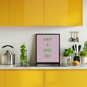 Nicedaygreen Ratio2x3 Poster