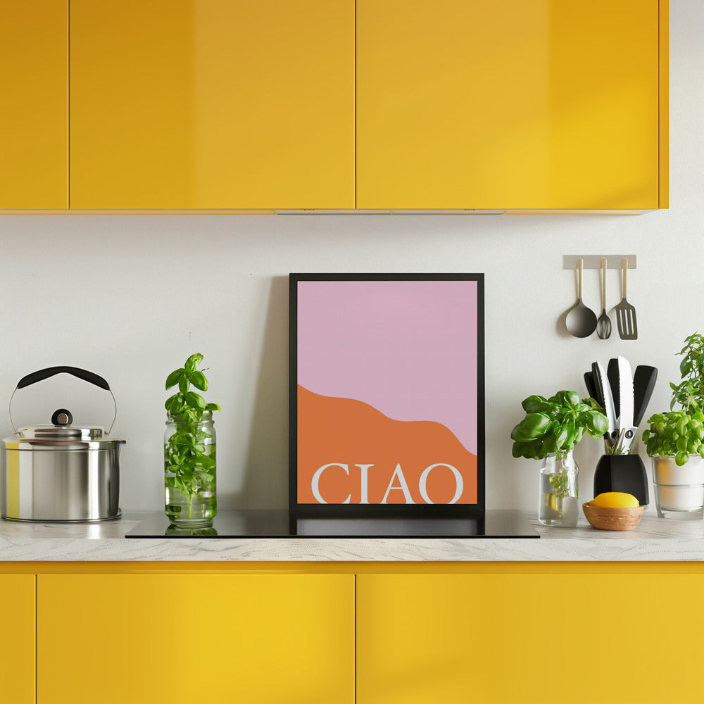 Ciaopinkorange Ratioiso Poster