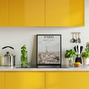 Minimalistpariscolour Ratioiso Poster