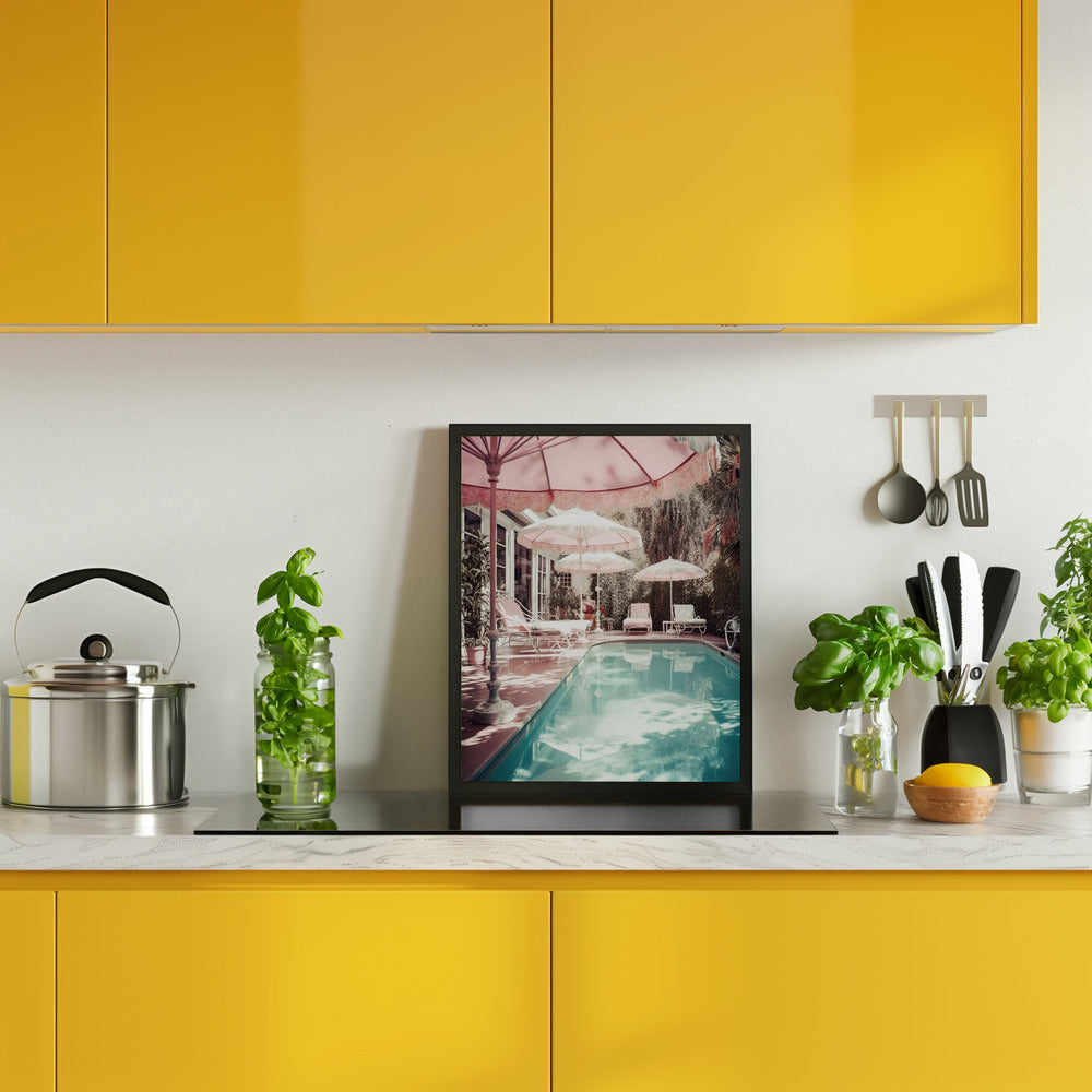 Glam Pool Life Poster