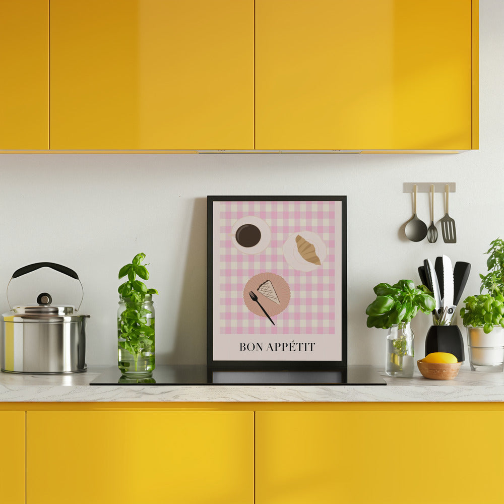 Bonappetitpink Ratioiso Poster