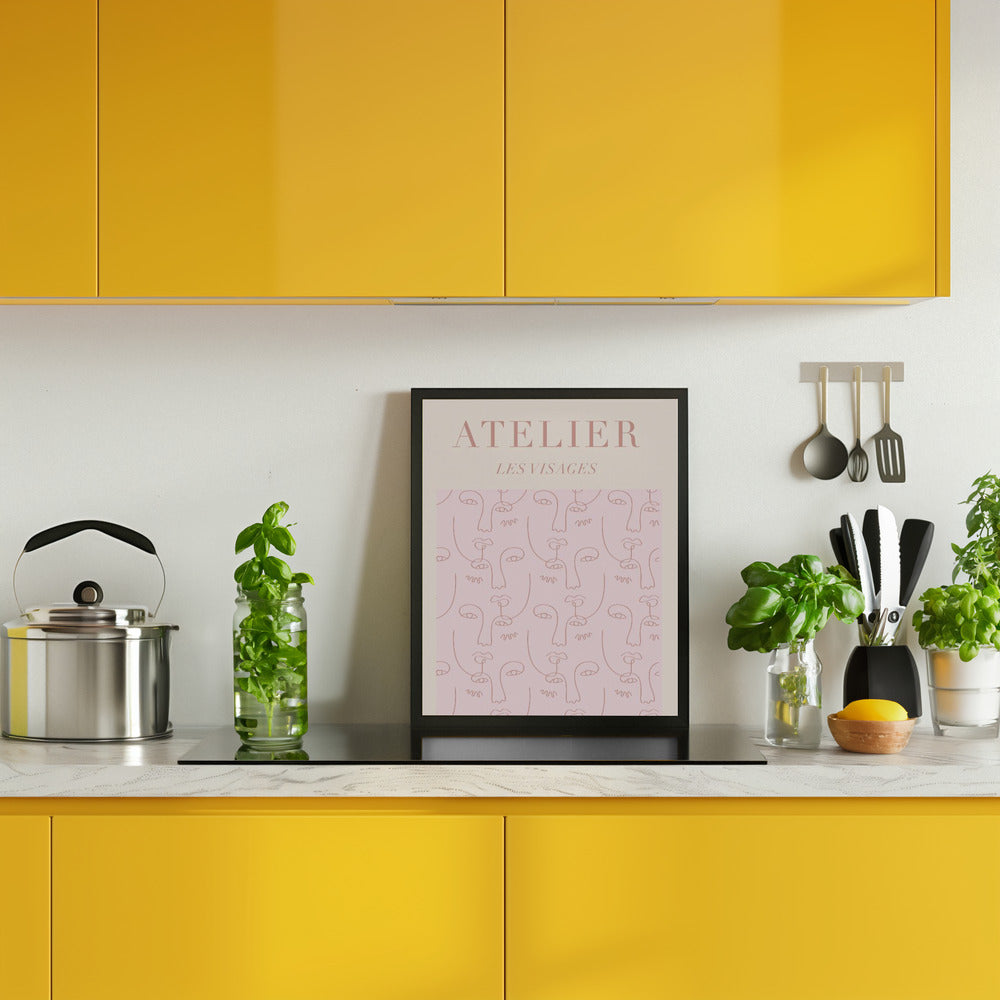 Atelierfacespink Ratioiso Poster