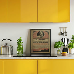 Pythagoras print Poster