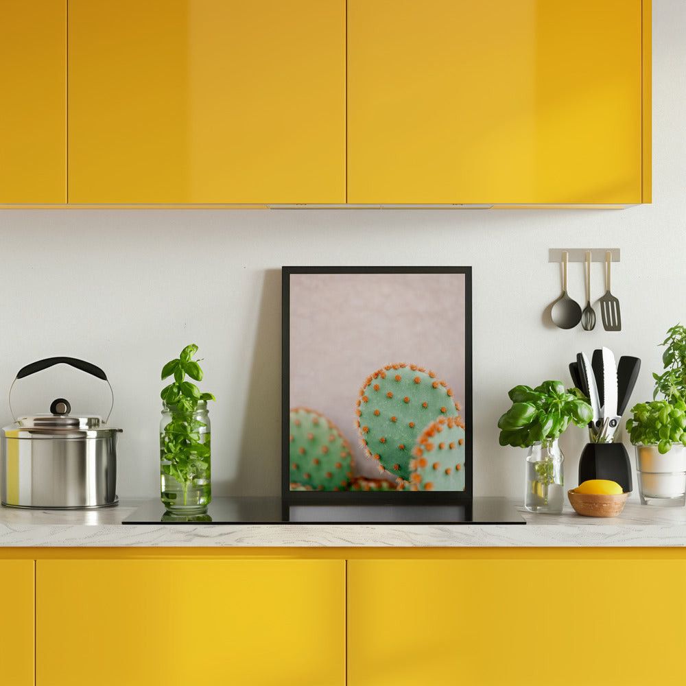 Cacti Pastel Tones Poster