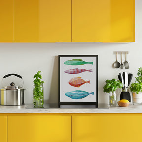 Colorful Fish Poster