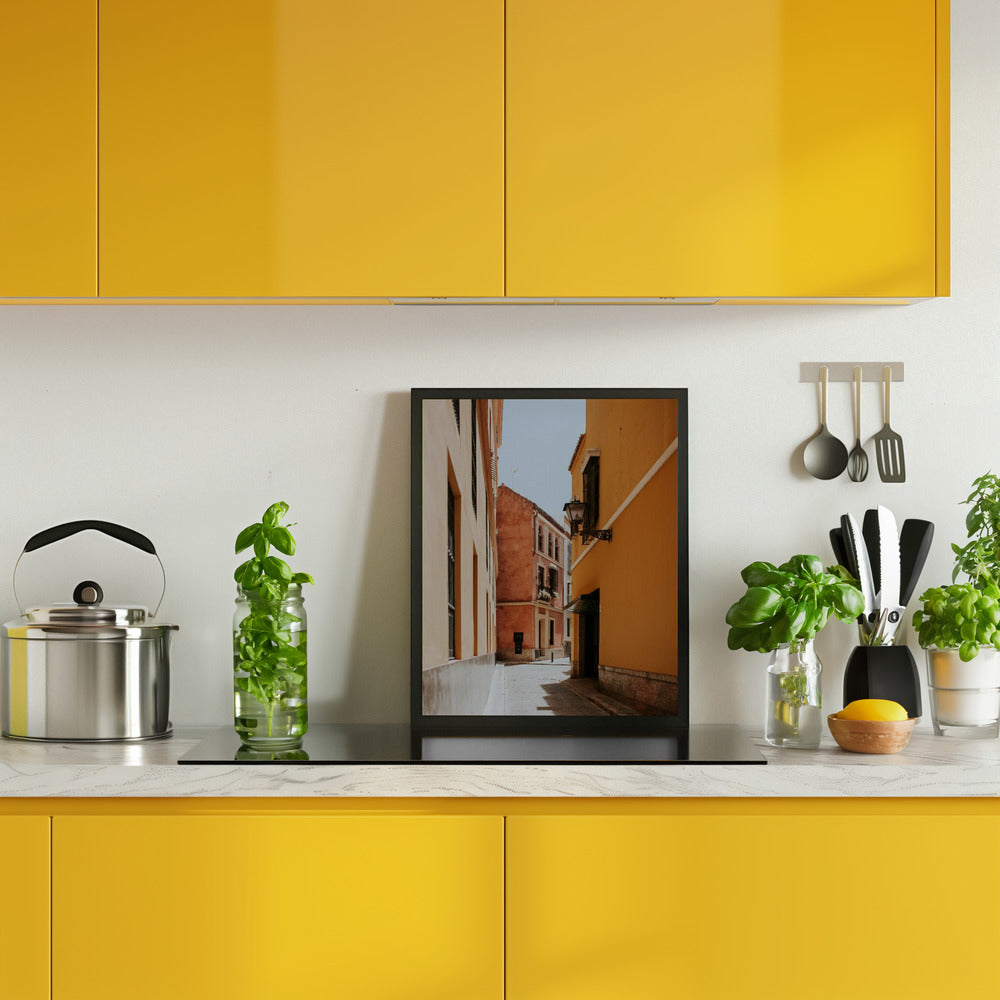 Terracotta Street Poster