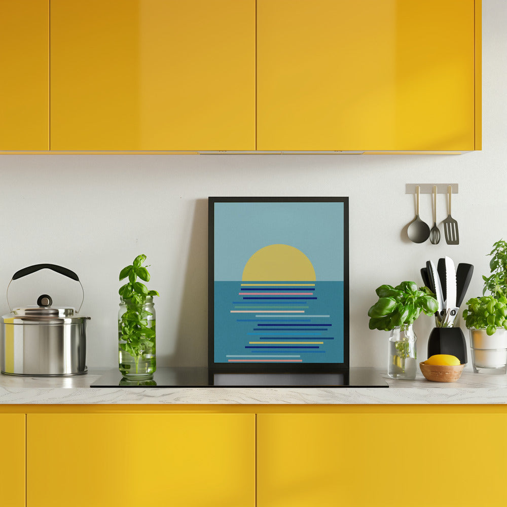 Sunrise In Ahrenshoop Poster