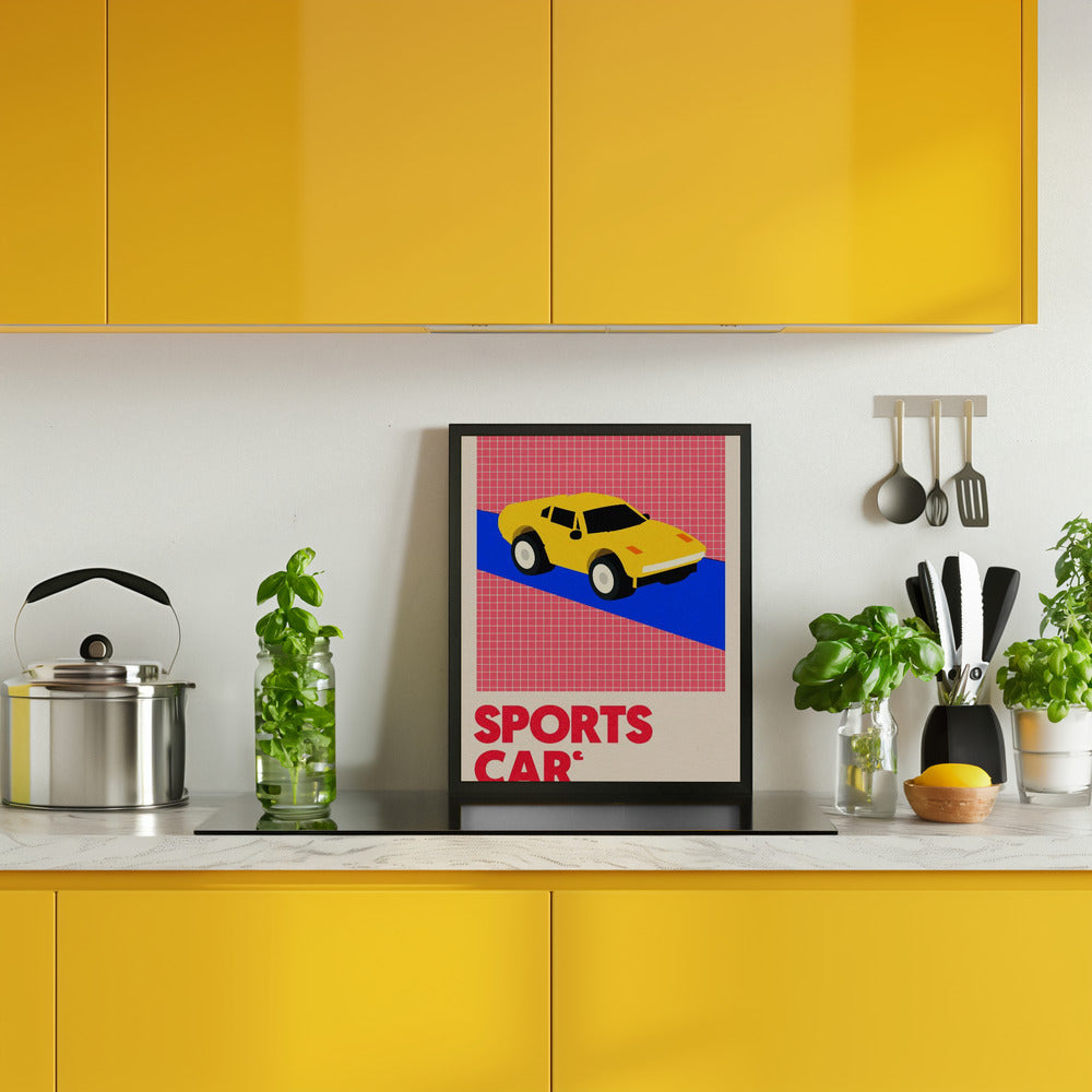 Sports Car Poster