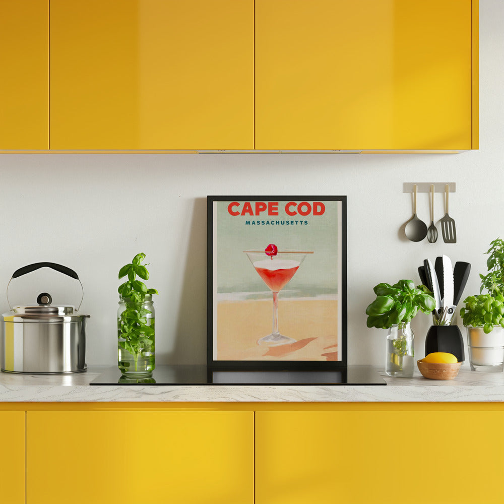 Cape Cod Cocktail Tall Poster Poster