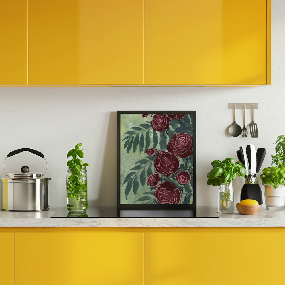 Ollien roses Poster