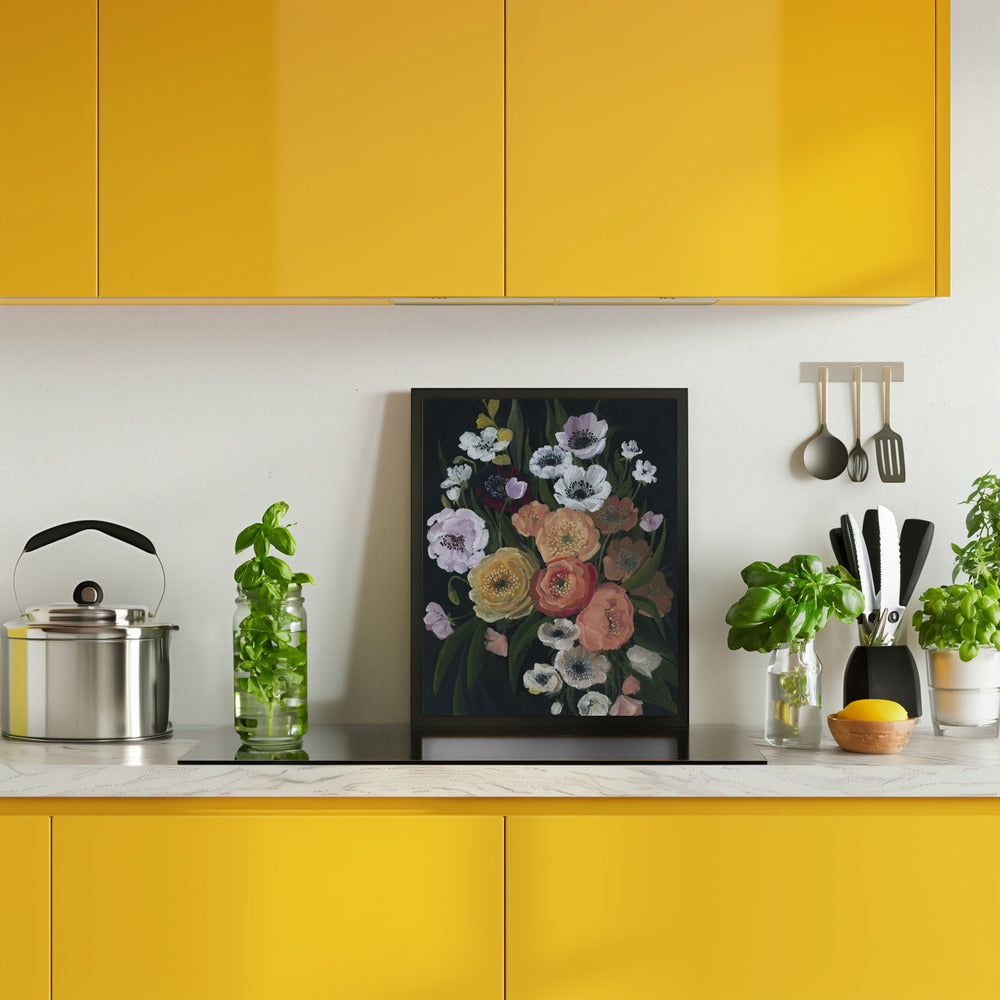 Leocadia moody bouquet Poster