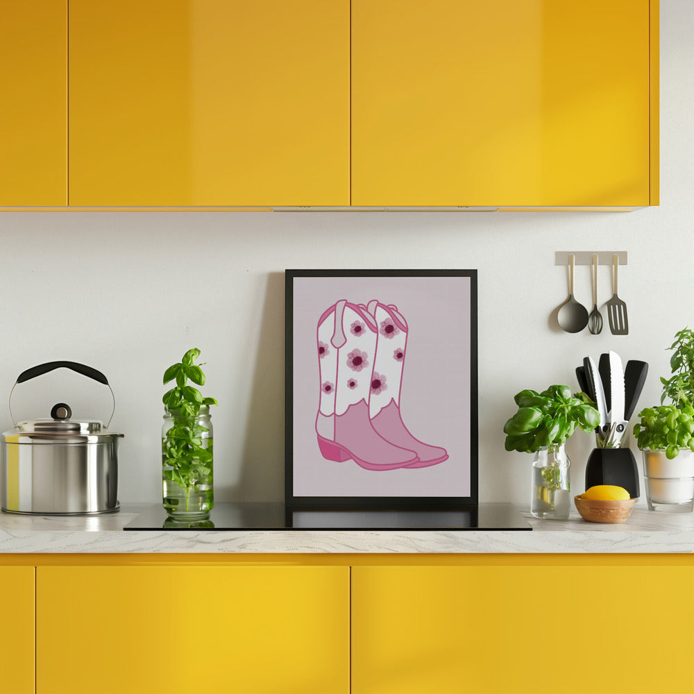 Pink Shoes Poster