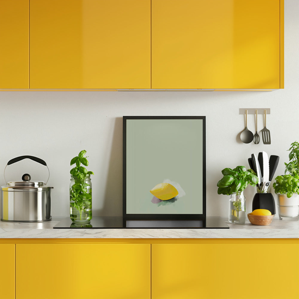 A lemon Poster