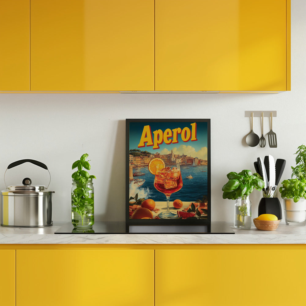 Aperol Vintage Commercial Poster